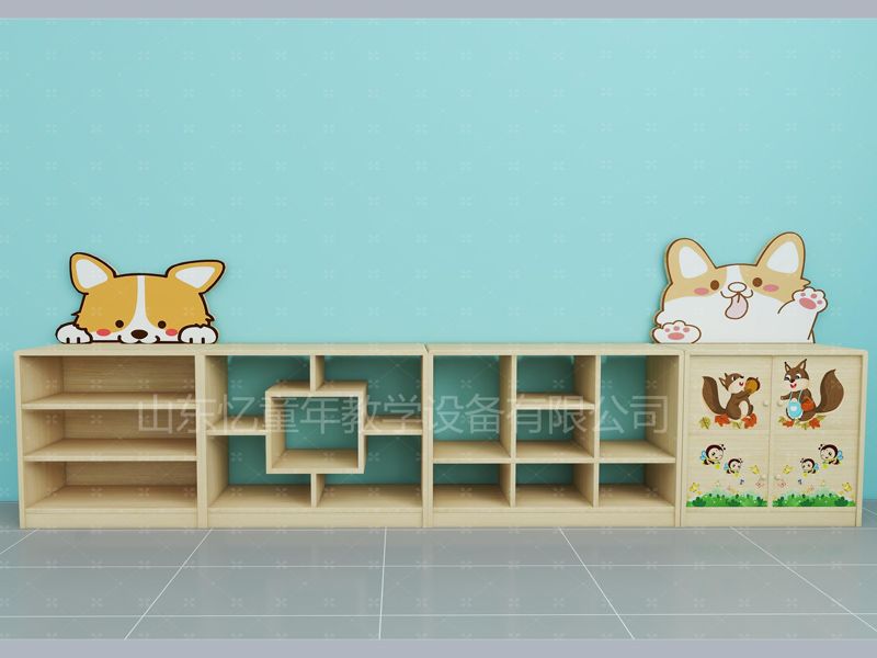 渲染-動物組合櫃